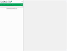 Tablet Screenshot of fatos-relevantes.com